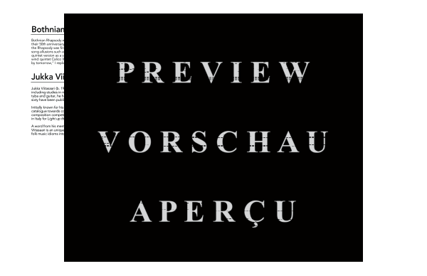 Produktgalerie: Seite 4 von 11 Bothnian Rhapsody, , (Holzbläser Quintett)