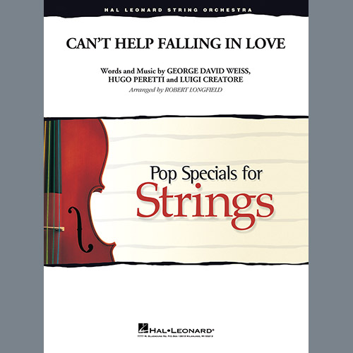 Produktbild zu: Can't Help Falling in Love - Percussion