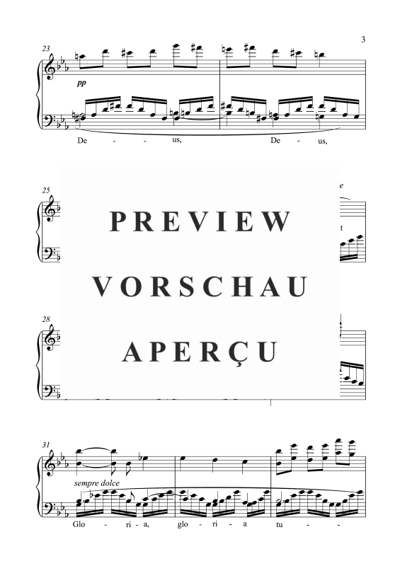Product gallery: Page 4 of 6 Requiem - III. Sanctus, Inagawa, Akiko, Solo Piano