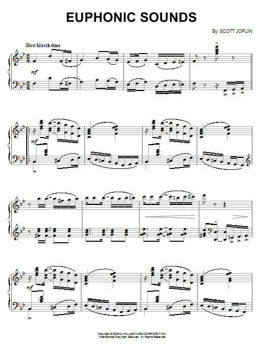 Product gallery: Page 1 of 1 Euphonic Sounds, Scott Joplin