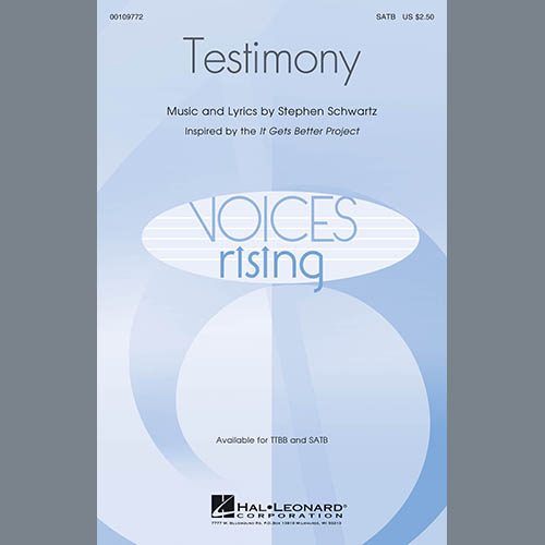 Produktbild zu: Testimony