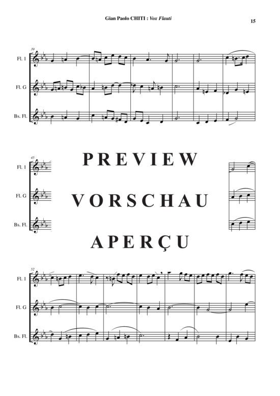 Product gallery: Page 16 of 21 Vox Flauti , , (flute quartet)