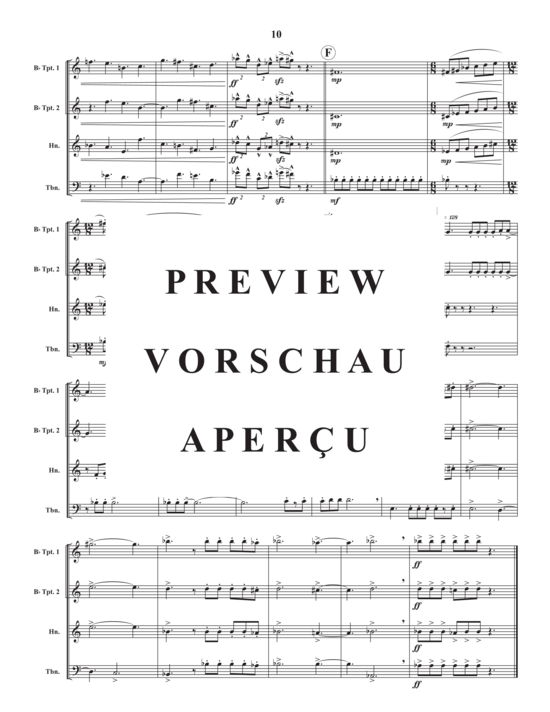 Produktgalerie: Seite 12 von 21 Three Sketches , , (Blechbläser Quartett)