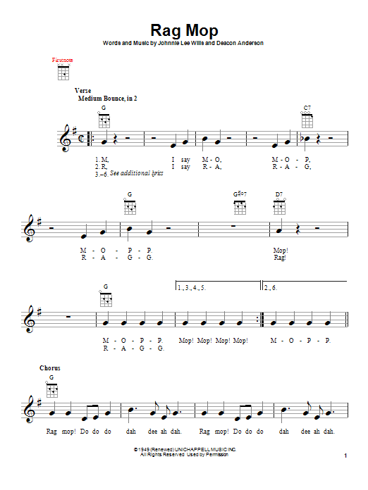 Product picture to:  Rag Mop - Deacon Anderson