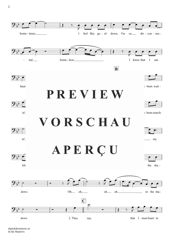 gallery: In The Shadows, Rasmus, Posaune / Bariton