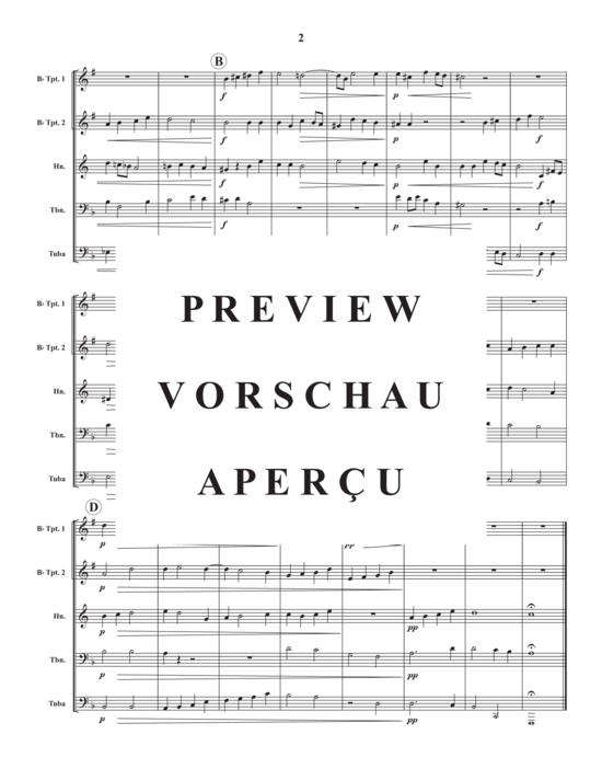 Produktgalerie: Seite 4 von 9 He That Shall Endure to the End, Shall be Saved , , (Blechbläser Quintett)
