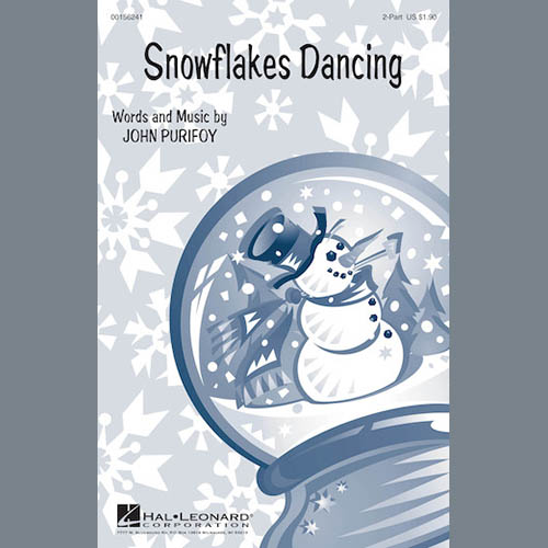 cover: Snowflakes Dancing, John Purifoy, Chor