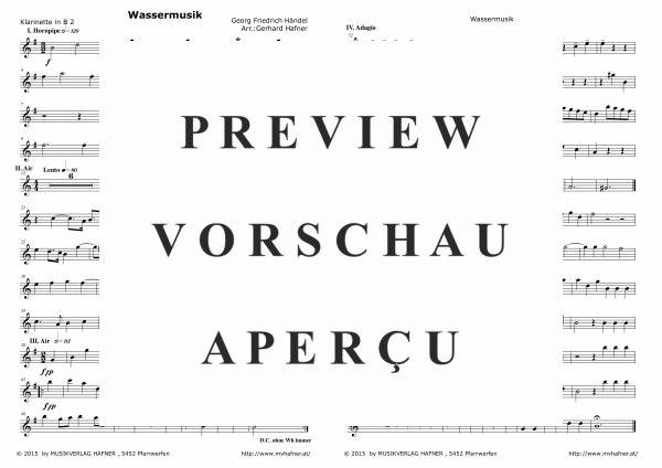 gallery: Wassermusik, , (Clarinet Quintet)