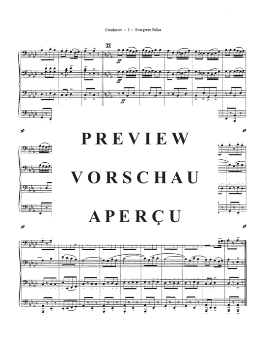 Product gallery: Page 5 of 11 Evergreen Polka , , (Tuba Quartett EETT)