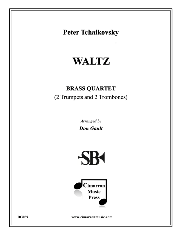 cover: Waltz, , Blechbläser Quartett 2 Trompeten und 2 Posaunen