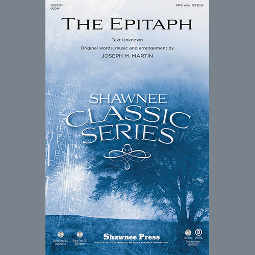 cover: The Epitaph, Joseph M. Martin, Chor
