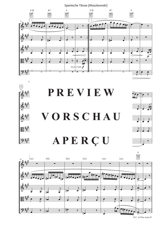 Produktgalerie: Seite 5 von 21 Spanische Tänze Opus 12 , , (Quintett flexible Besetzung)