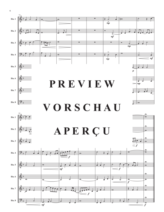 Product gallery: Page 8 of 21 Ave regina caelorum , , (Horn ensemble 1-8 horns in F)