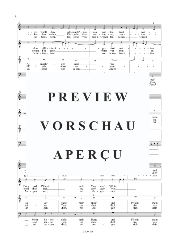 Product gallery: Page 8 of 11 Der gantz Psalter Davids, Bd. 4, Psalm 91 - 120, , (mixed choir)