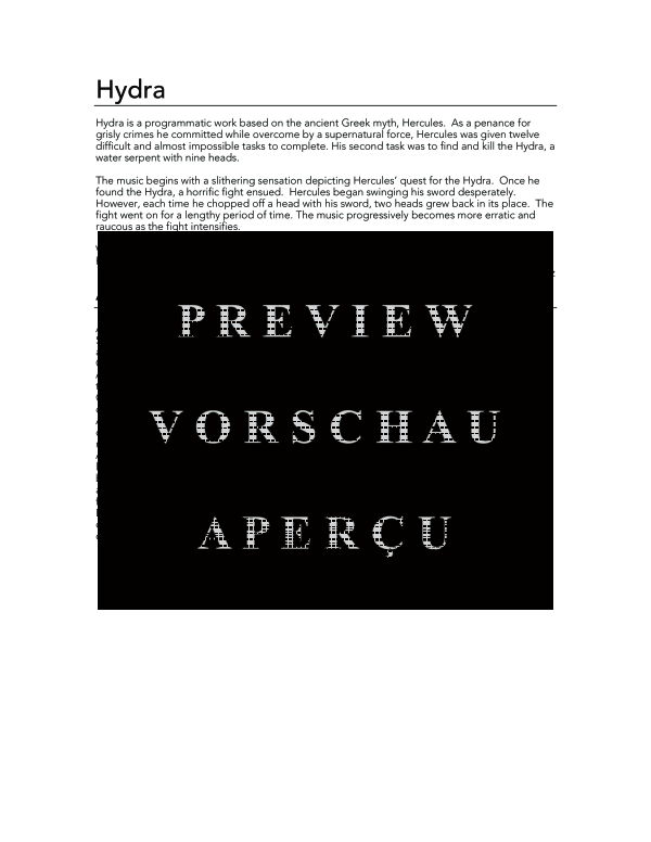 Produktgalerie: Seite 4 von 11 Hydra, , (Blechbläser Quintett)