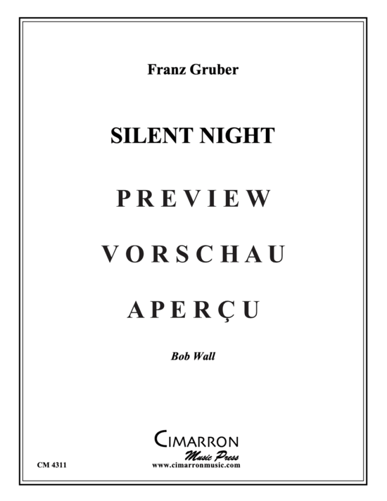 Produktgalerie: Seite 2 von 9 Stille Nacht , , (Holzbläser Quintett)