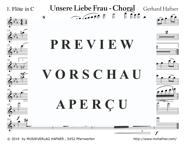 gallery: Unsere Liebe Frau - Choral, , (Großes Blasorchester)