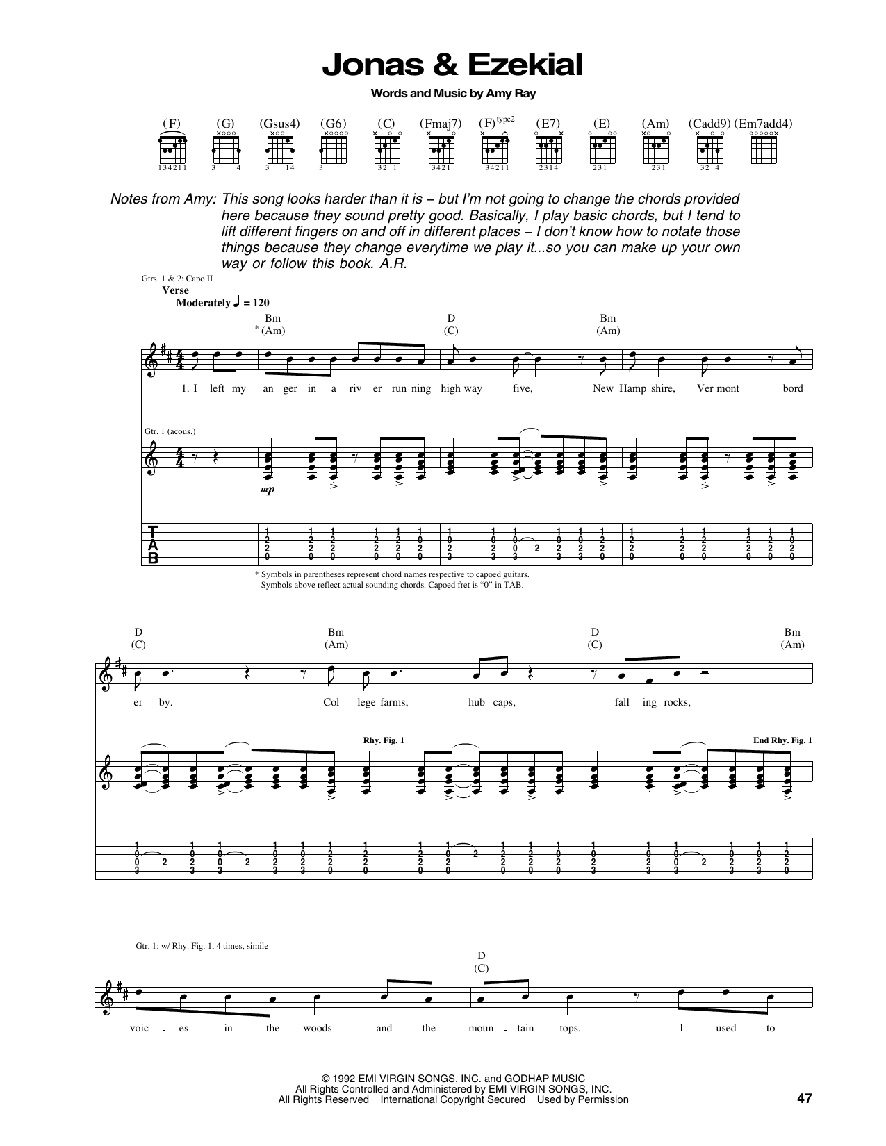Produktgalerie: Seite 1 von 1 Jonas & Ezekial, Indigo Girls, Gitarre