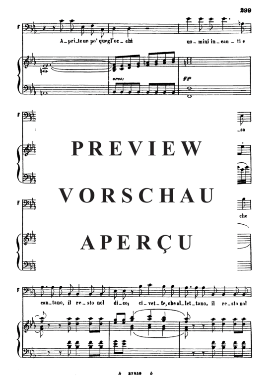 Product gallery: Page 7 of 9 Aprite un po'quegli occhi, , Bass/Baritone Solo and Piano