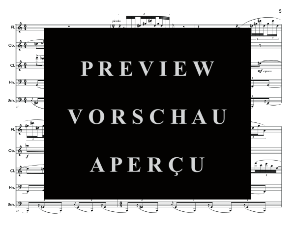 Produktgalerie: Seite 9 von 11 Rite of Spring, The , , (Holzbläser Quintett)