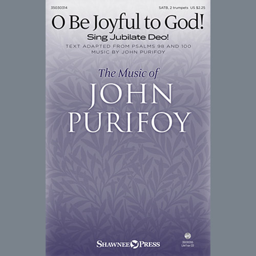 cover: O Be Joyful To God! (Sing Jubilate Deo!), John Purifoy