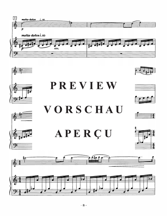 Produktgalerie: Seite 11 von 21 Rhapsody and Allegro , , (Pikkoloflöte und Harfe)
