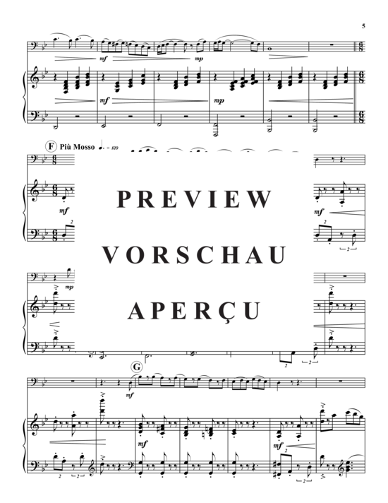 Product gallery: Page 6 of 12 Prayer and Confession to Santa Cecilia , , (tuba + piano)