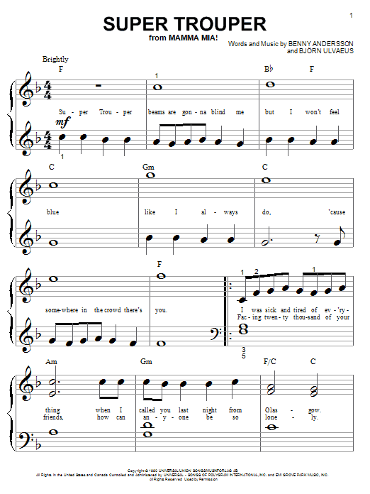 Product gallery: Page 1 of 1 Super Trouper, ABBA