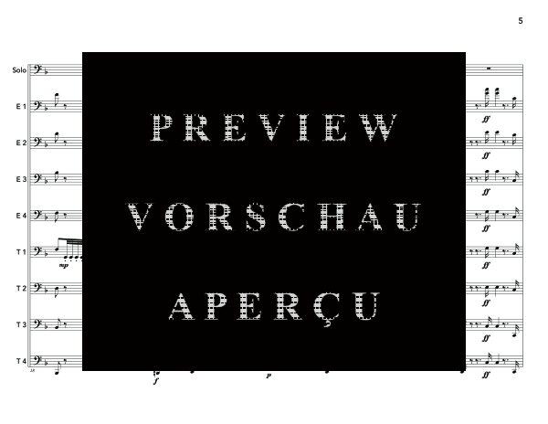 Produktgalerie: Seite 9 von 11 Overture to the Barber of Seville, , (Blechbläser Ensemble Euphonium/Tuba + EEEETTTT)