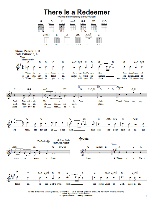 Produktbild zu: There Is A Redeemer