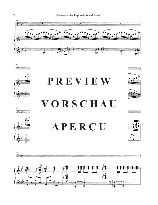 Product gallery: Page 17 of 21 Concertino , , (euphonium + piano)