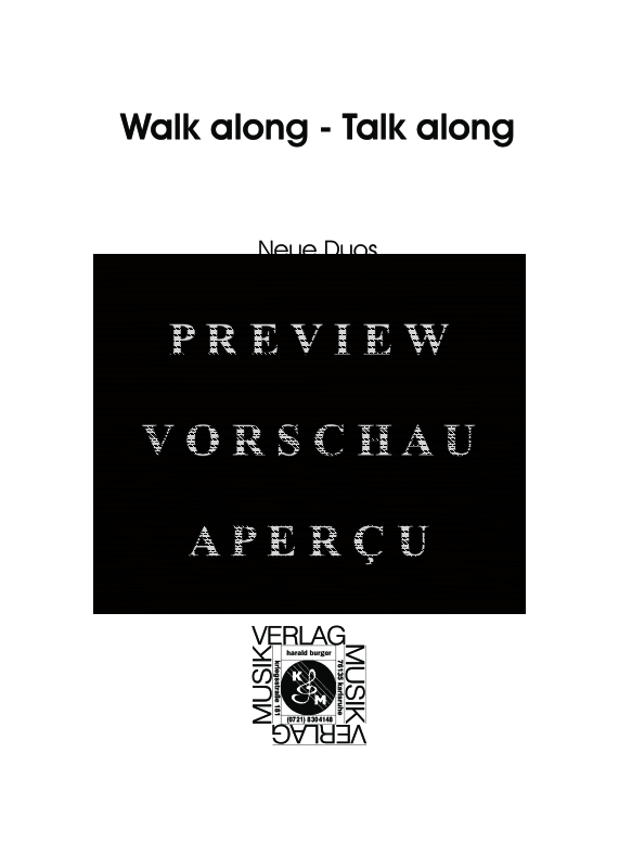 Produktgalerie: Seite 4 von 11 Walk along -Talk along, , Duo Gitarre
