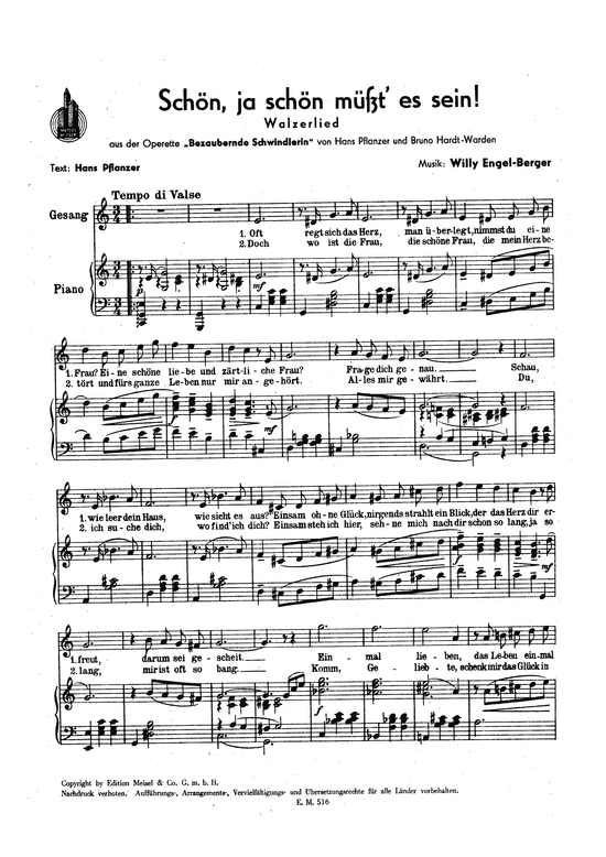 Produktbild zu: Schön ja schön müßt es seinaus: Bezaubernde Schwindlerin (Operette)