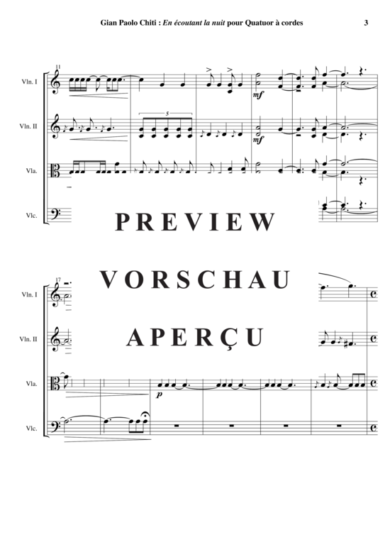 Produktgalerie: Seite 4 von 21 En Ecoutant La Nuit , , (Streicherquartett)