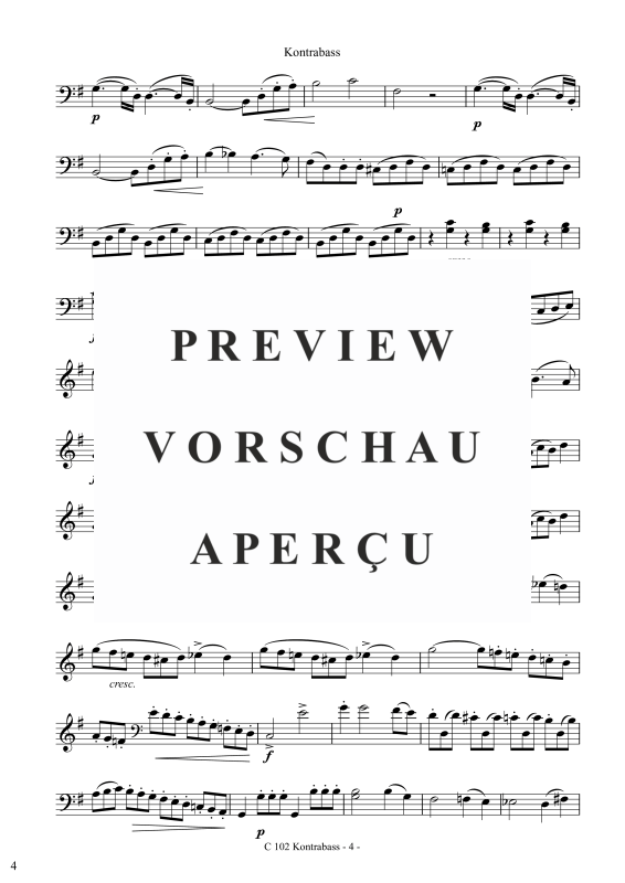 Produktgalerie: Seite 5 von 11 Duett Nr. 2 Op. 22, , Cello und Kontrabass