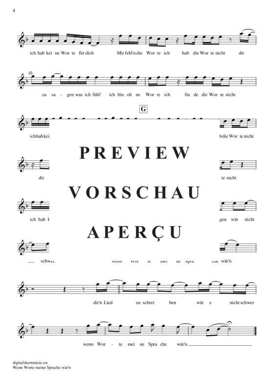 gallery: Wenn Worte meine Sprache wären , Bendzko, Tim, (Trompete in B)