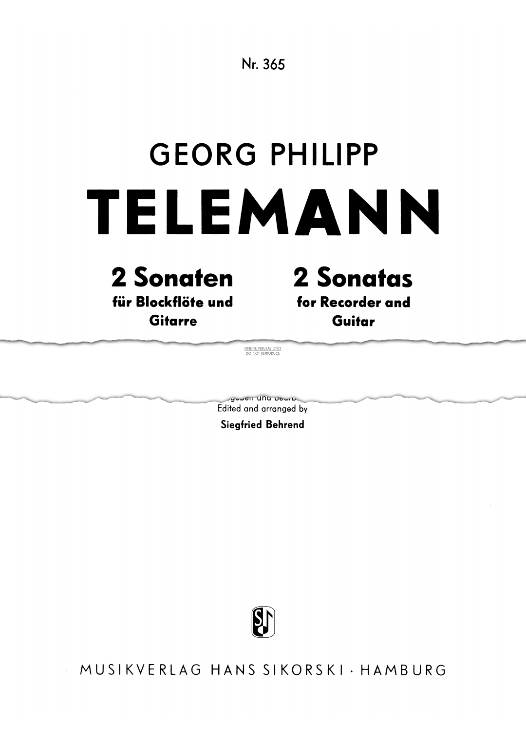 Produktbild zu: 2 Sonatas