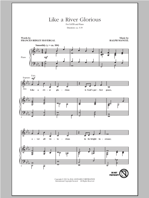 Produktbild zu: Like A River Glorious