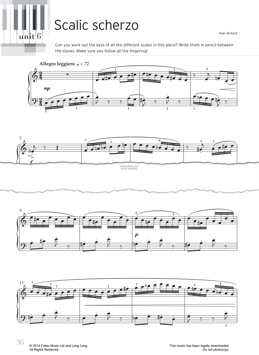 Product gallery: Page 1 of 1 Scalic Scherzo, Alan Bullard