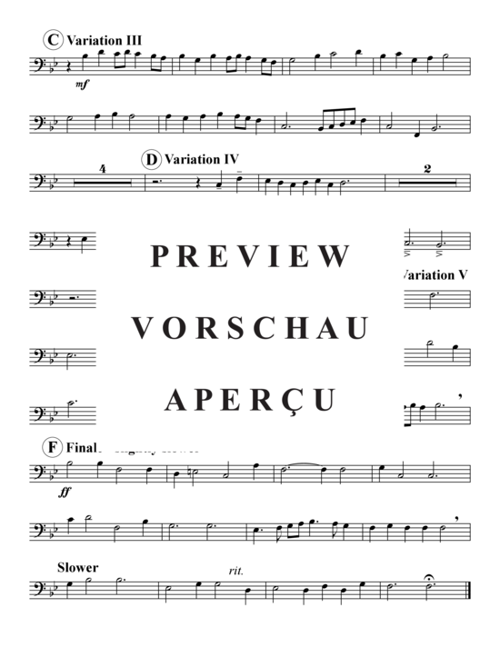 Product gallery: Page 11 of 13 Carman´s Whistle , , (Trombone Quartet)