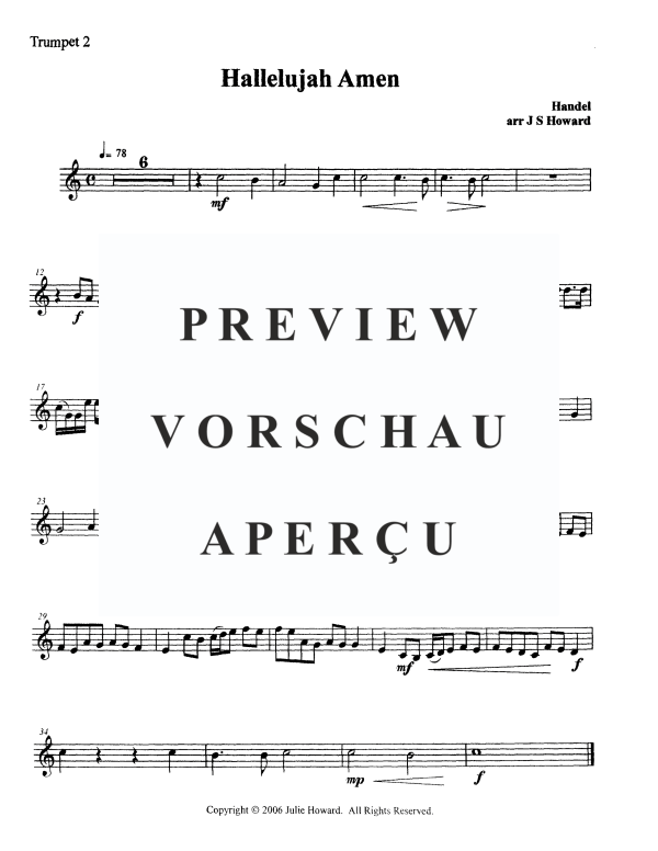 Produktgalerie: Seite 8 von 11 Hallelujah Amen, , Blechbläser Oktett