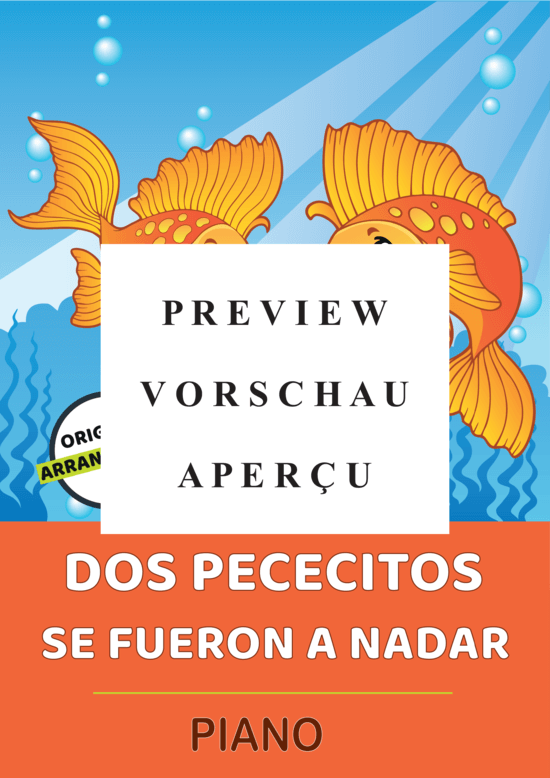 Produktgalerie: Seite 2 von 4 Dos Pececitos Se Fueron A Nadar , , Klavier Solo