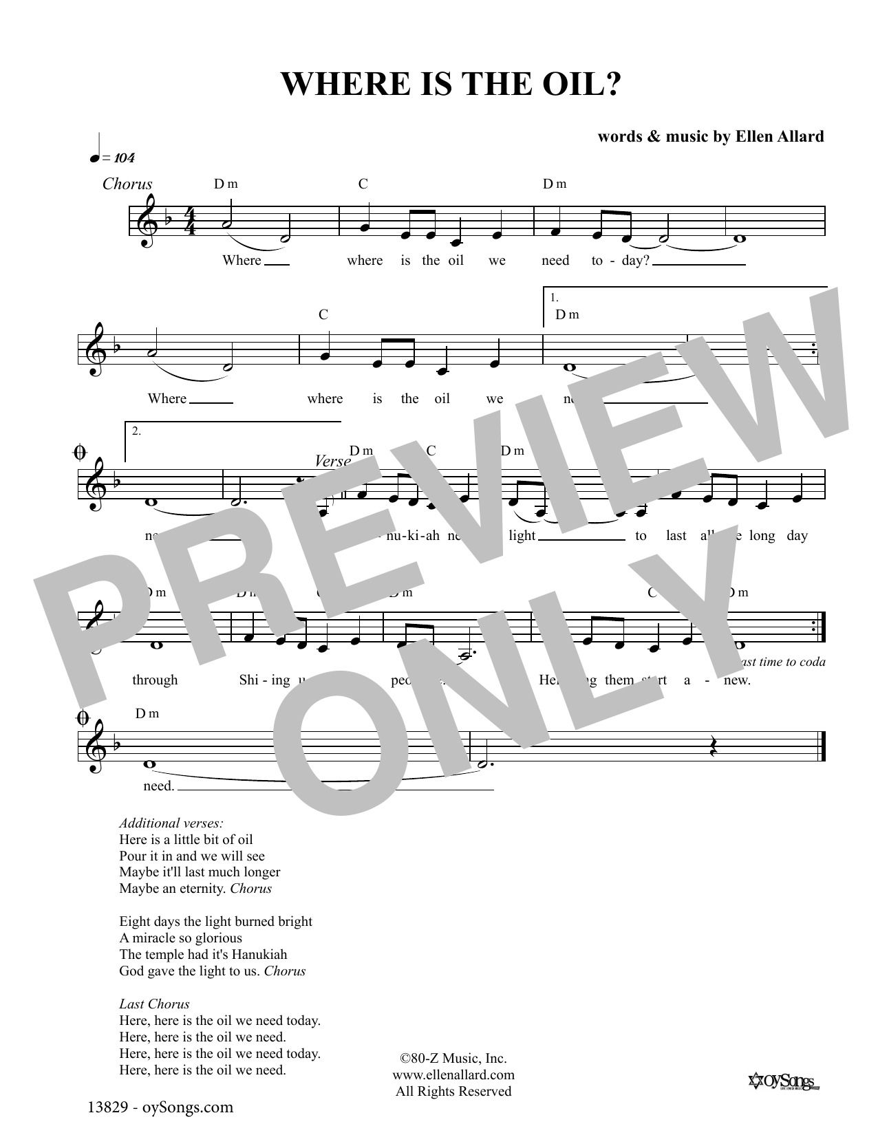 Produktgalerie: Seite 1 von 1 Where Is The Oil, Ellen Allard, Melodieinstrument