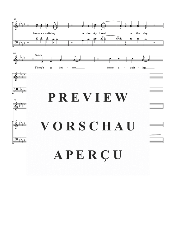 Produktgalerie: Seite 5 von 11 Can the Circle Be Unbroken, , Gemischter Chor SAB, Solo und Klavier