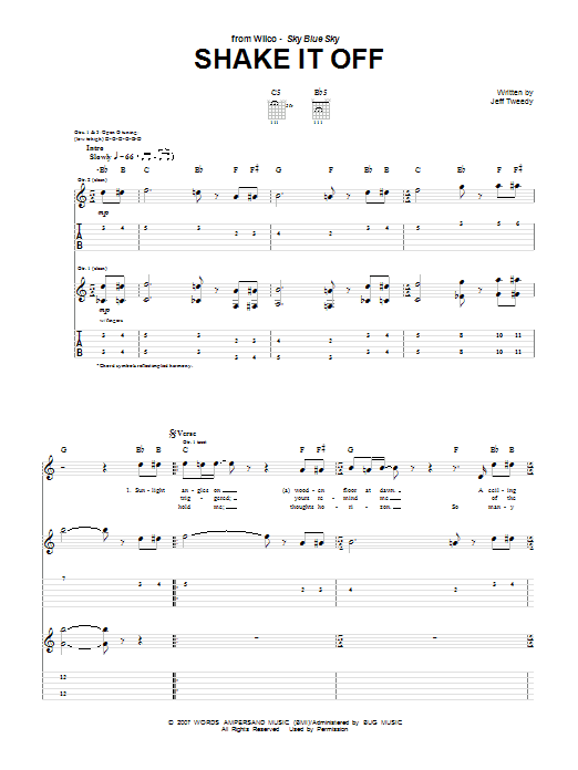Product gallery: Page 1 of 1 Shake It Off, Wilco