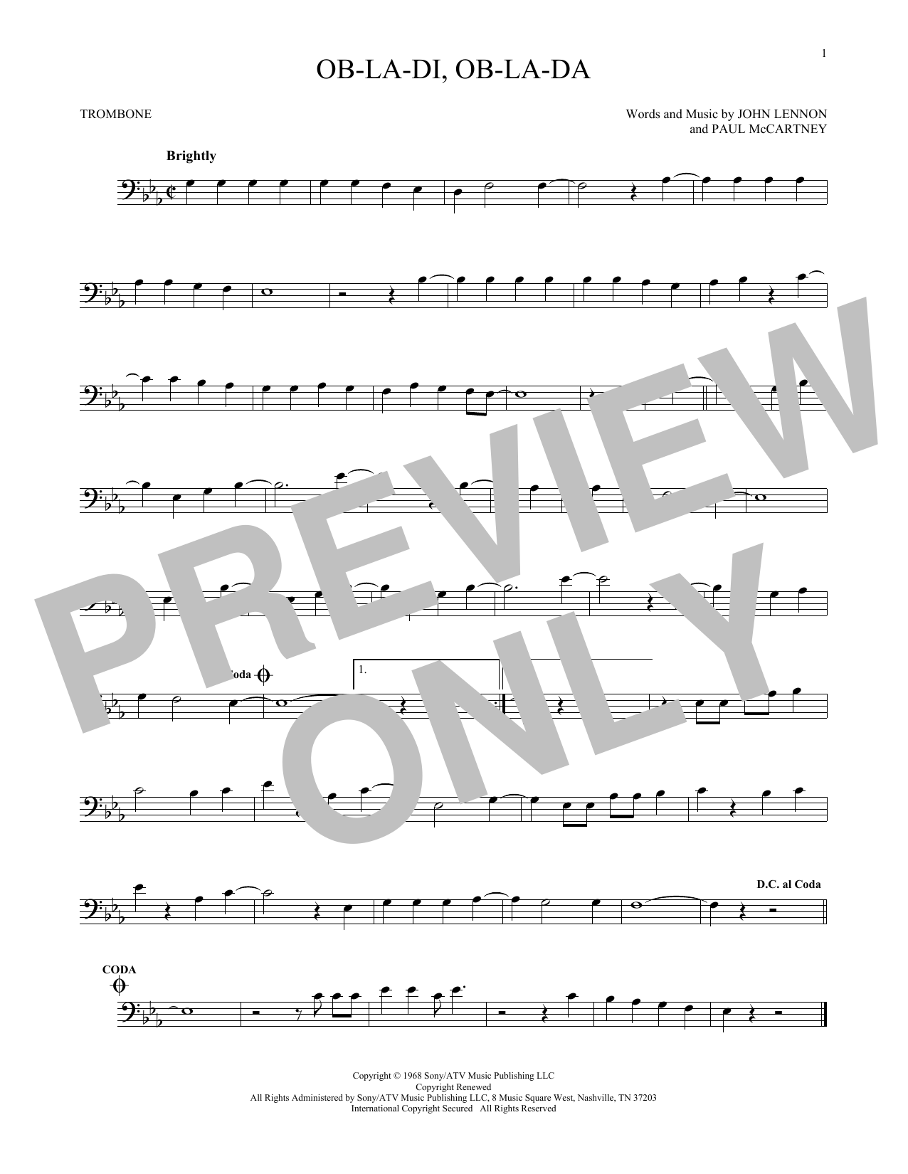 Product gallery: Page 1 of 1 Ob-La-Di, Ob-La-Da, The Beatles