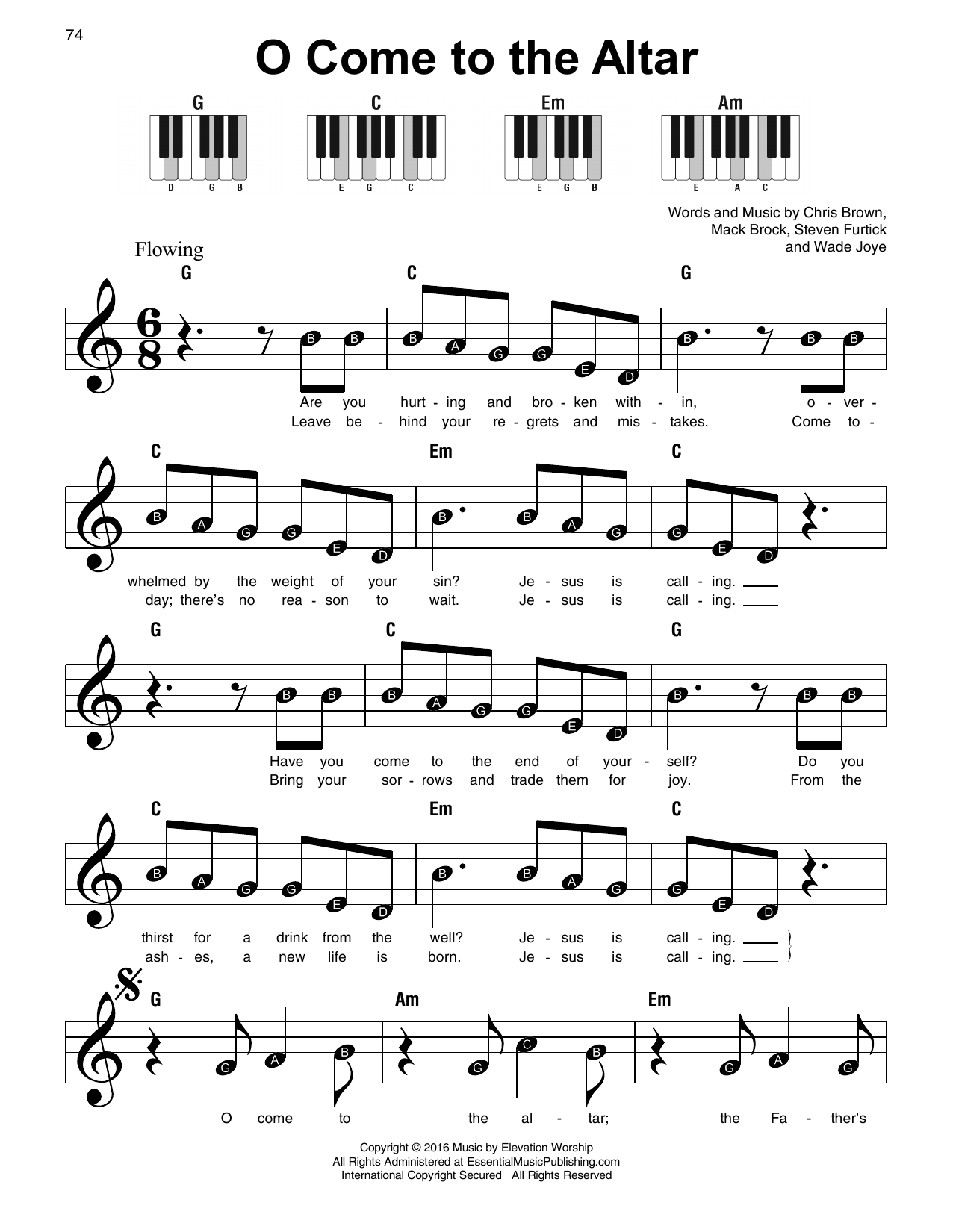 Produktbild zu:  O Come To The Altar - Elevation Worship