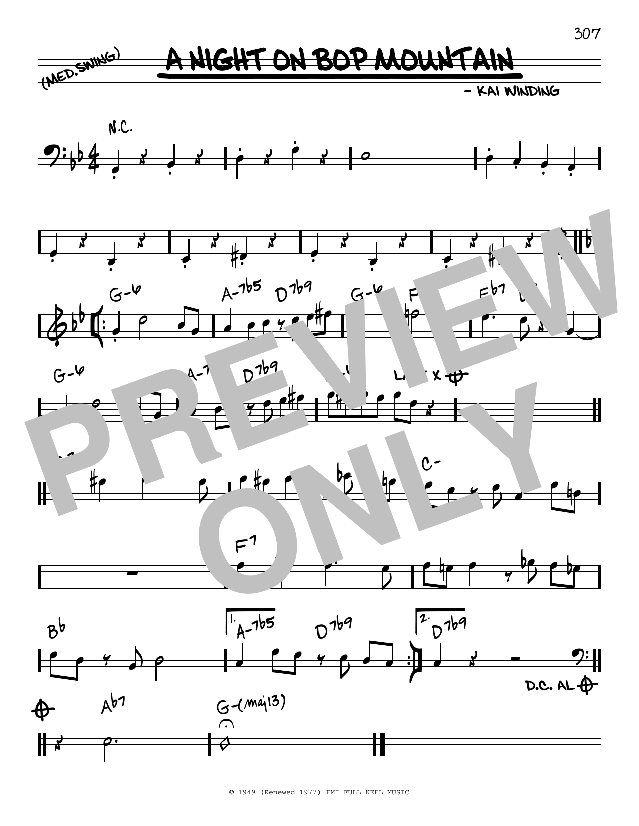 Produktbild zu: A Night On Bop Mountain