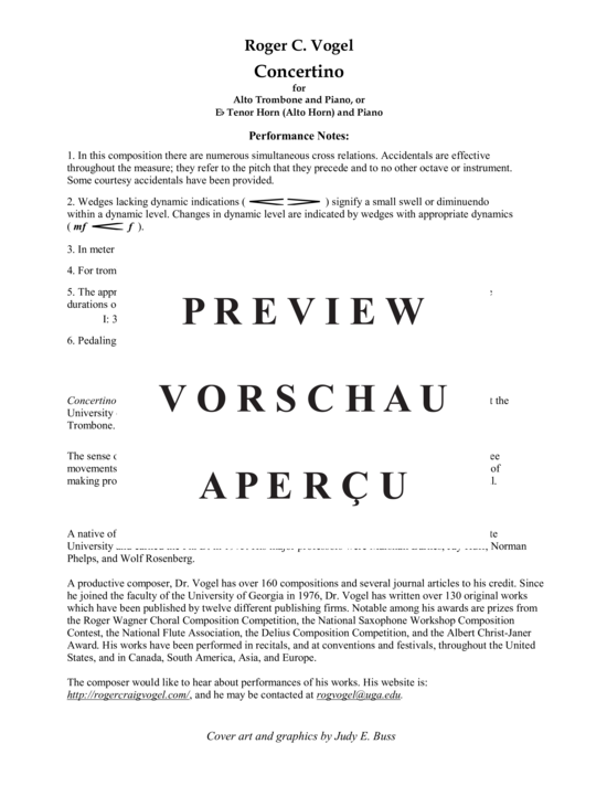 Product gallery: Page 3 of 21 Concertino (Altposaune/Tenorhorn in Es (Althorn) , ,  and piano)