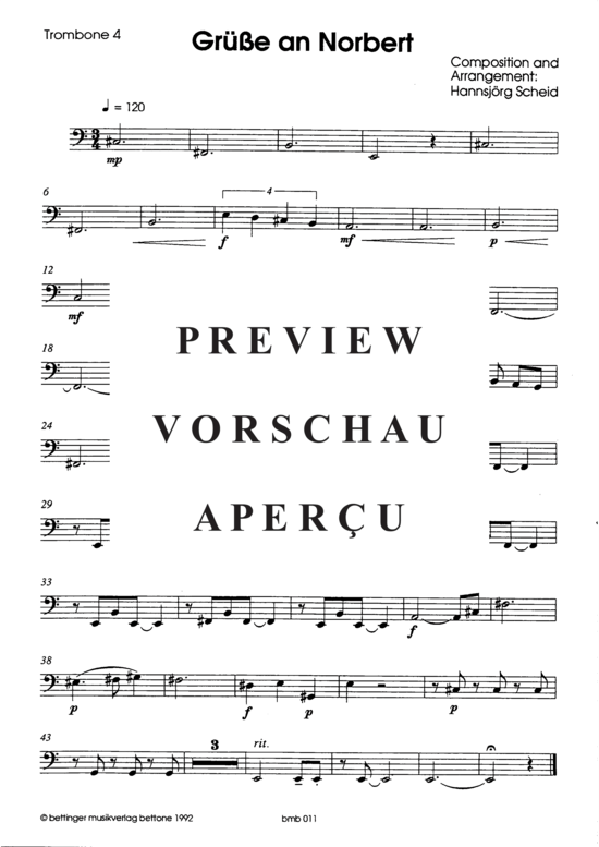 Product gallery: Page 9 of 9 Grüße an Norbert , , (4x trombones)